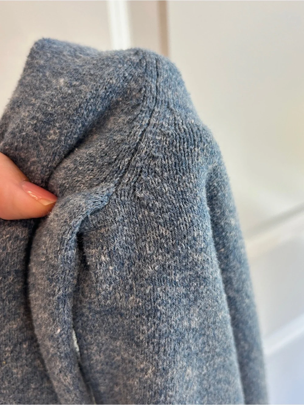 Baby Gap 2T red and blue heathered knit sweaters